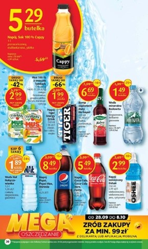 Mega oszczędzanie! - Delikatesy Centrum