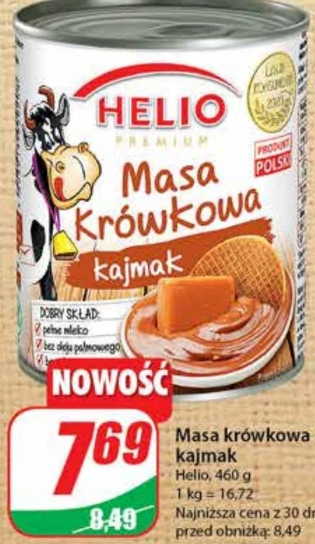 Helio Masa krówkowa kajmak 460 g