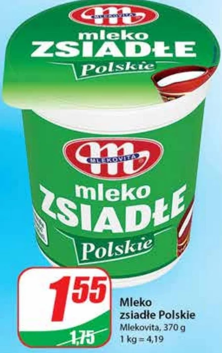 Zsiadłe mleko Mlekovita