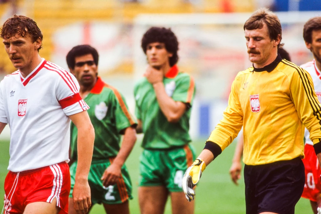 Zbigniew Boniek i Józef Młynarczyk podczas Mundialu Mexico'86 Zbigniew Boniek i Józef Młynarczyk podczas Mundialu Mexico'86