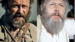 Leszek Lichota (L) i Jerzy Bińczycki (P) w filmie "Znachor"