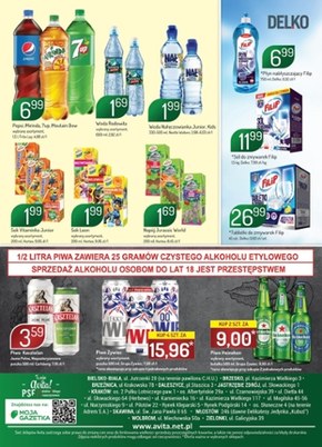 Oferta handlowa sieci Avita