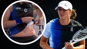 Nietypowy problem Igi Świątek w meczu. Nie wytrzymała do końca spotkania. Musiała sięgnąć po nożyczki 