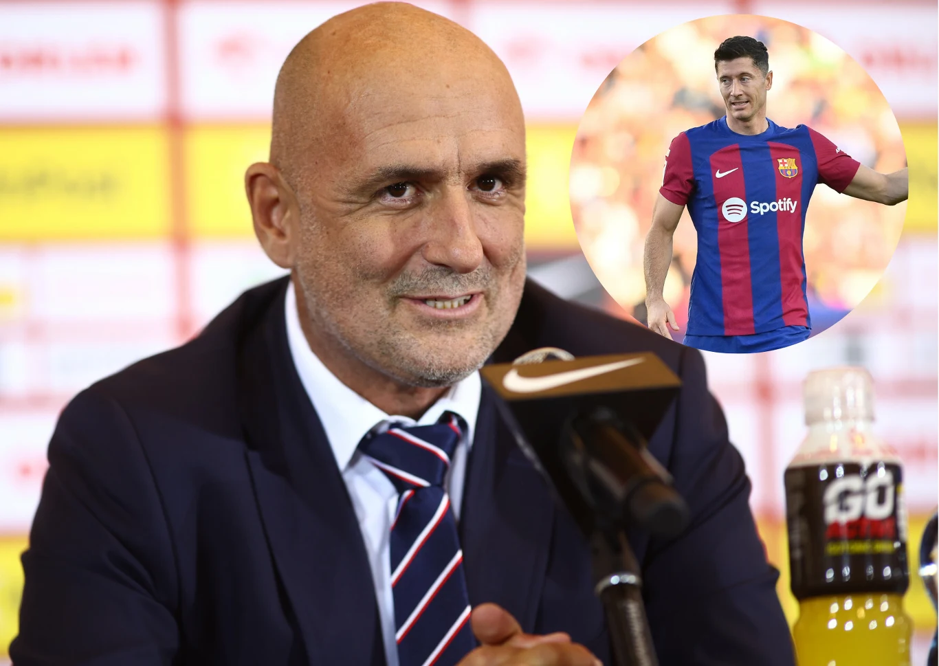 Michał Probierz ma już za sobą rozmowę z Robertem Lewandowskim Michał Probierz ma już za sobą rozmowę z Robertem Lewandowskim