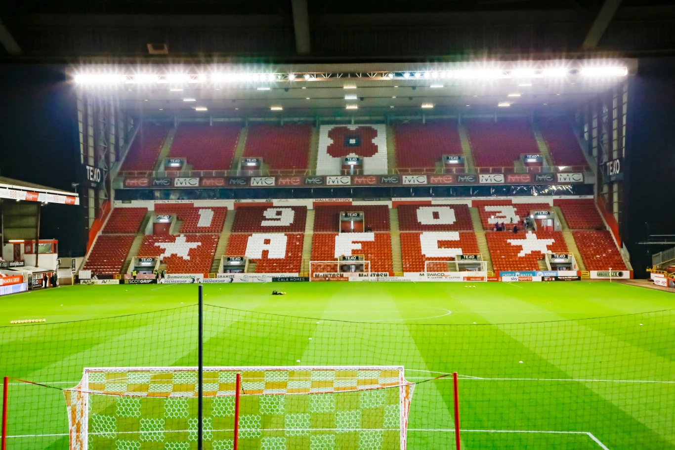 Pittodrie Stadium w Aberdeen