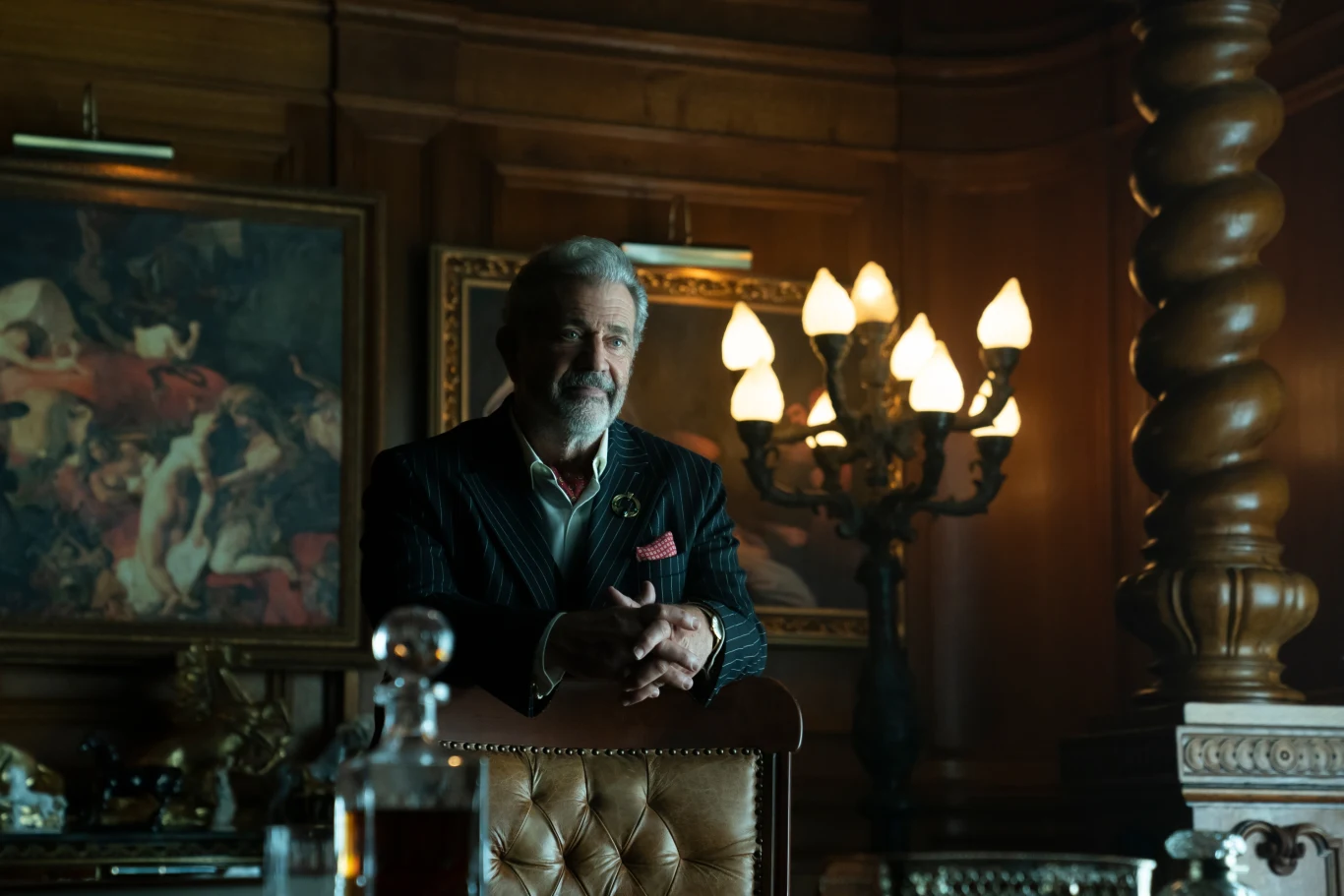 Mel Gibson w serialu "The Continental: W świecie Johna Wicka"