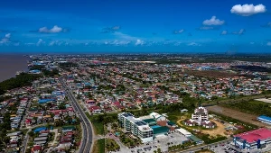 Panorama Georgetown, stolicy Gujany