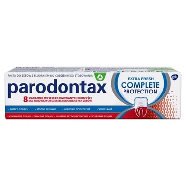 Parodontax Complete Protection Extra Fresh Wyrób medyczny pasta do zębów z fluorkiem 75 ml - 1