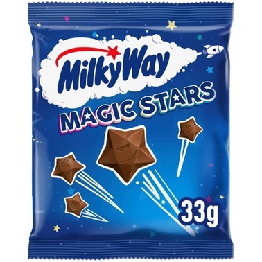 Milky Way Magic Stars Gwiazdki z puszystej mlecznej czekolady 33 g - 0