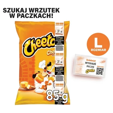 Cheetos Chrupki kukurydziane o smaku sera 85 g - 1