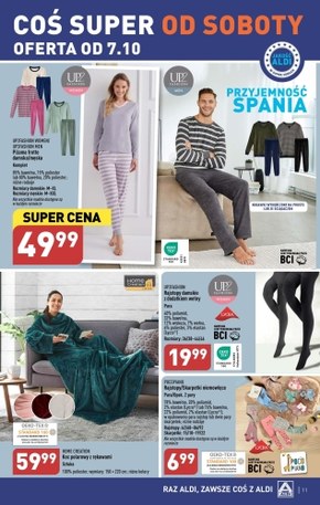Przyjemność spania z Aldi