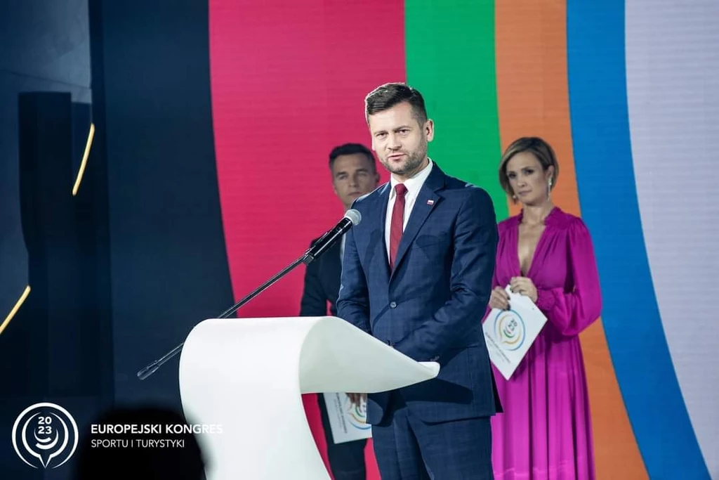 Kamil Bortniczuk na Europejskim Kongresie Sportu i Turystyki