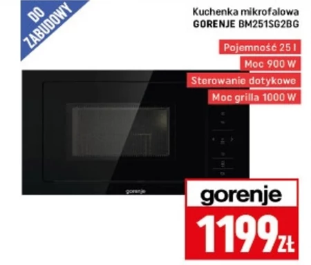 Kuchenka mikrofalowa Gorenje