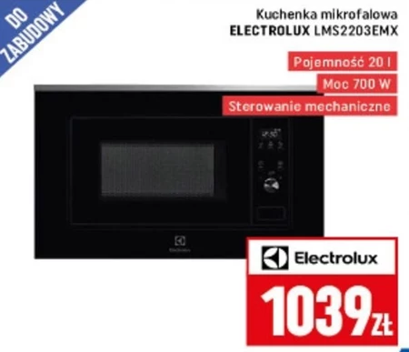Kuchenka mikrofalowa Electrolux