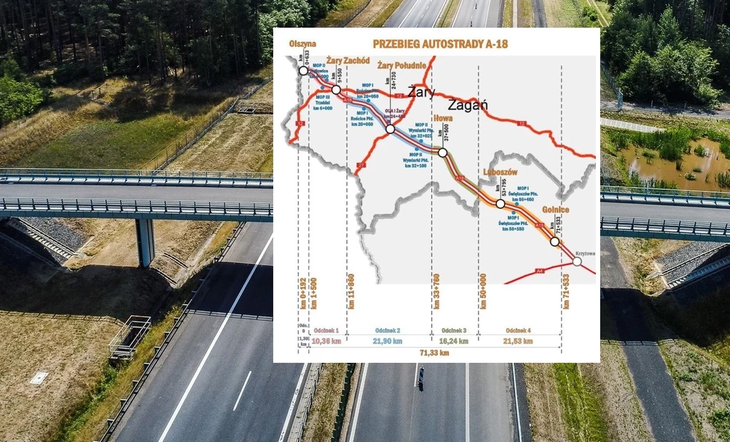 Autostrada A18 jest już prawie gotowa.