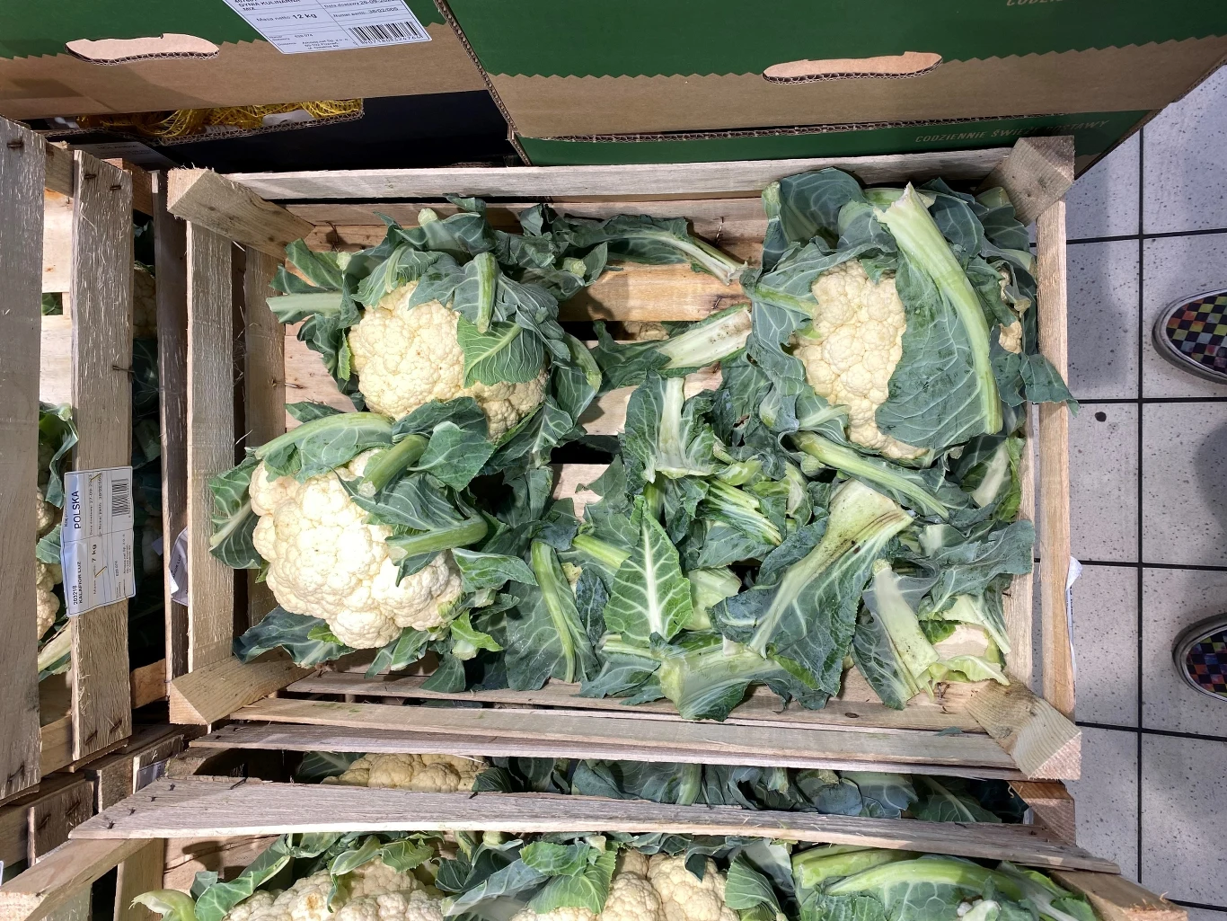 Biedronka wciąż ma problem z kalafiorami