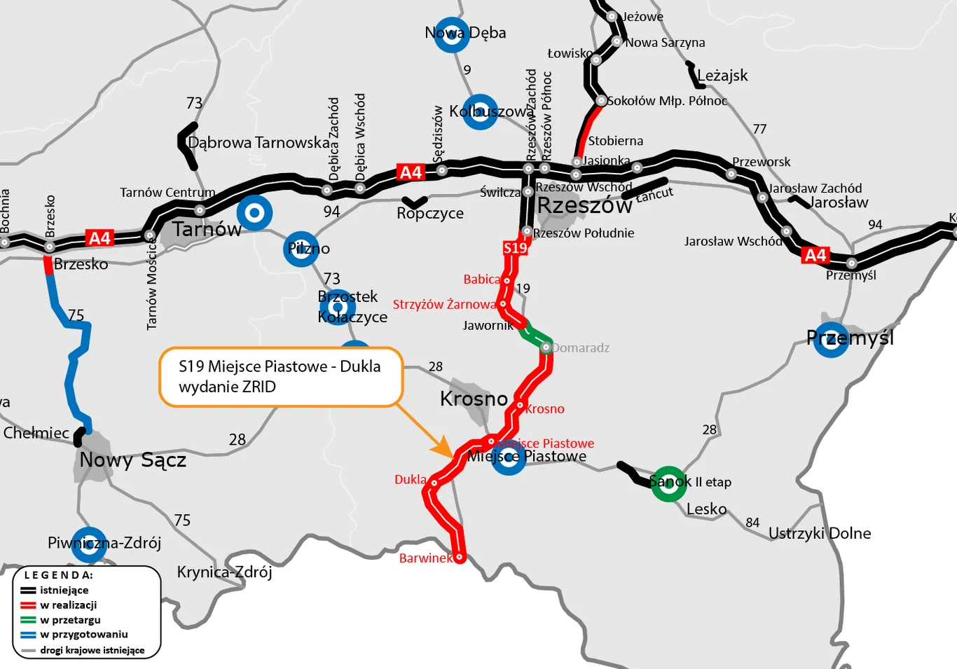 W ramach inwestycji powstanie przeszło 10-kilometrowy odcinek drogi ekspresowej S19.