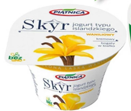 Piątnica Skyr Jogurt typu islandzkiego waniliowy 150 g