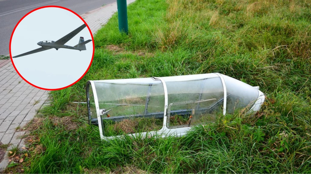 Część kabiny pilota oderwała się od samolotu podczas manewru lądowania Część kabiny pilota oderwała się od samolotu podczas manewru lądowania
