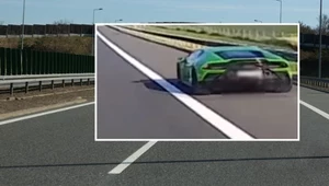 Kto terroryzuje drogi zielonym Lamborghini? Policja ustaliła kierowcę