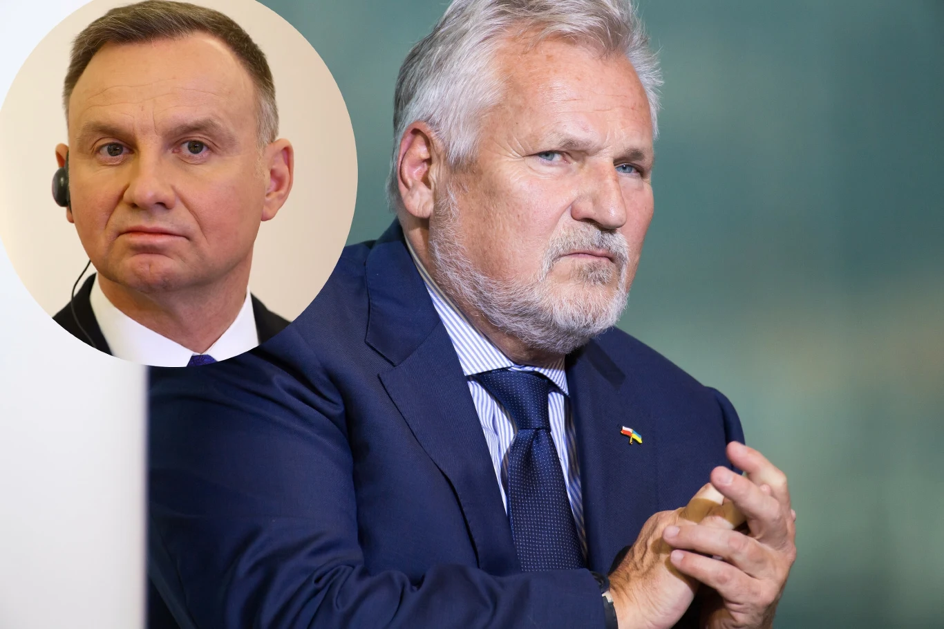 Andrzej Duda i Aleksander Kwaśniewski Andrzej Duda i Aleksander Kwaśniewski