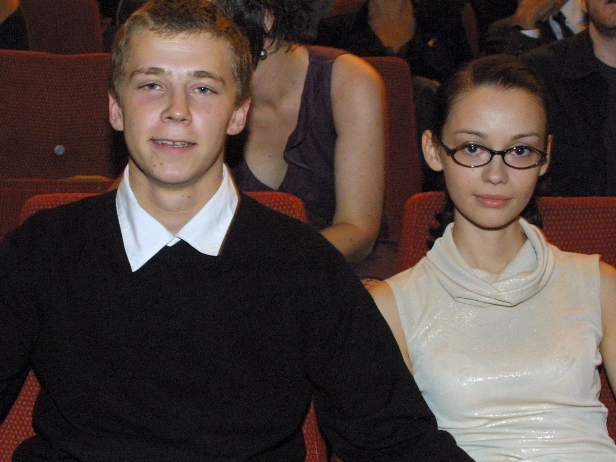 Bartosz Obuchowicz z dziewczyną