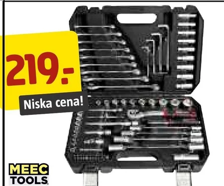 Zestaw kluczy nasadowych Meec Tools