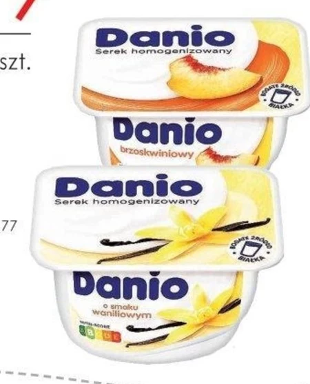 Danio Serek homogenizowany o smaku ciasteczkowym 130 g