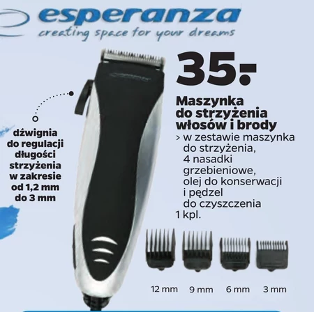 Maszynka do strzyżenia Esperanza