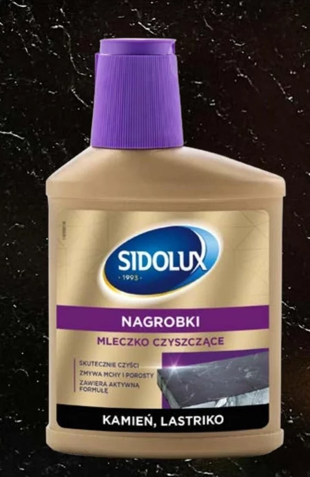 Mleczko do czyszczenia nagrobków Sidolux