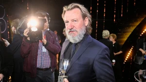 Robert Więckiewicz z nagrodą za drugoplanową rolę w filmie "Kos" 