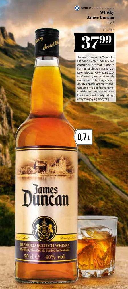 Whisky James Duncan