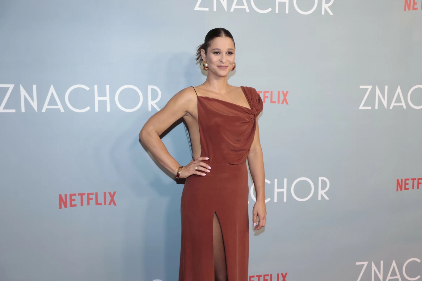 Warszawska premiera filmu "Znachor". Na zdjęciu Anna Szymanczyk. Fot. Adam Jankowski/REPORTER
