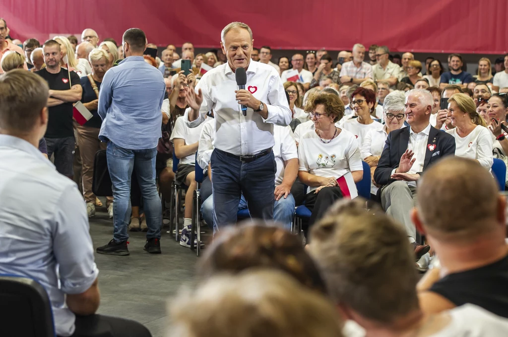 Donald Tusk w Elblągu Donald Tusk w Elblągu