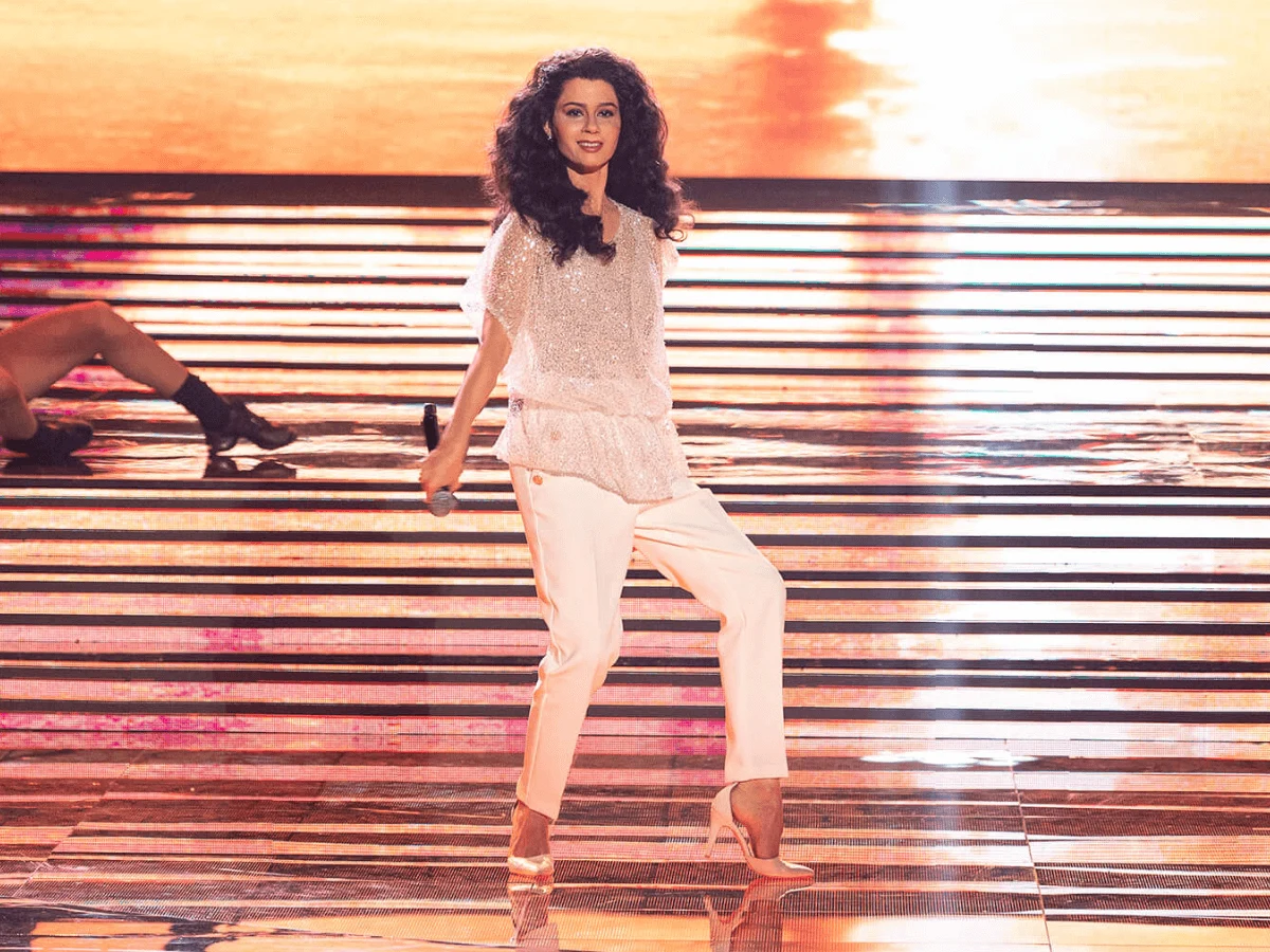 "Twoja Twarz Brzmi Znajomo". Pola Gonciarz jako Irene Cary