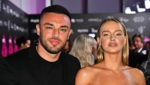 Roger Salla, jeden z uczestników Fame Friday Arena 2, oraz jego żona, Karolina Pisarek-Salla