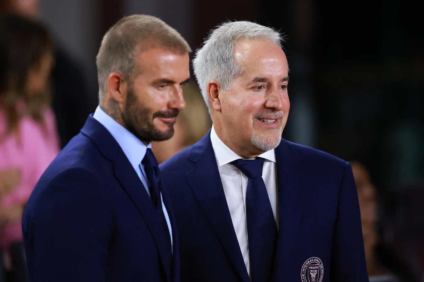 David Beckham i Jorge Mas