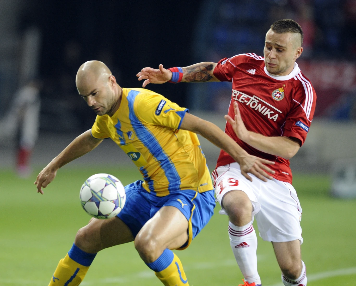 Patryk Małecki za czasów gry w Wiśle Kraków