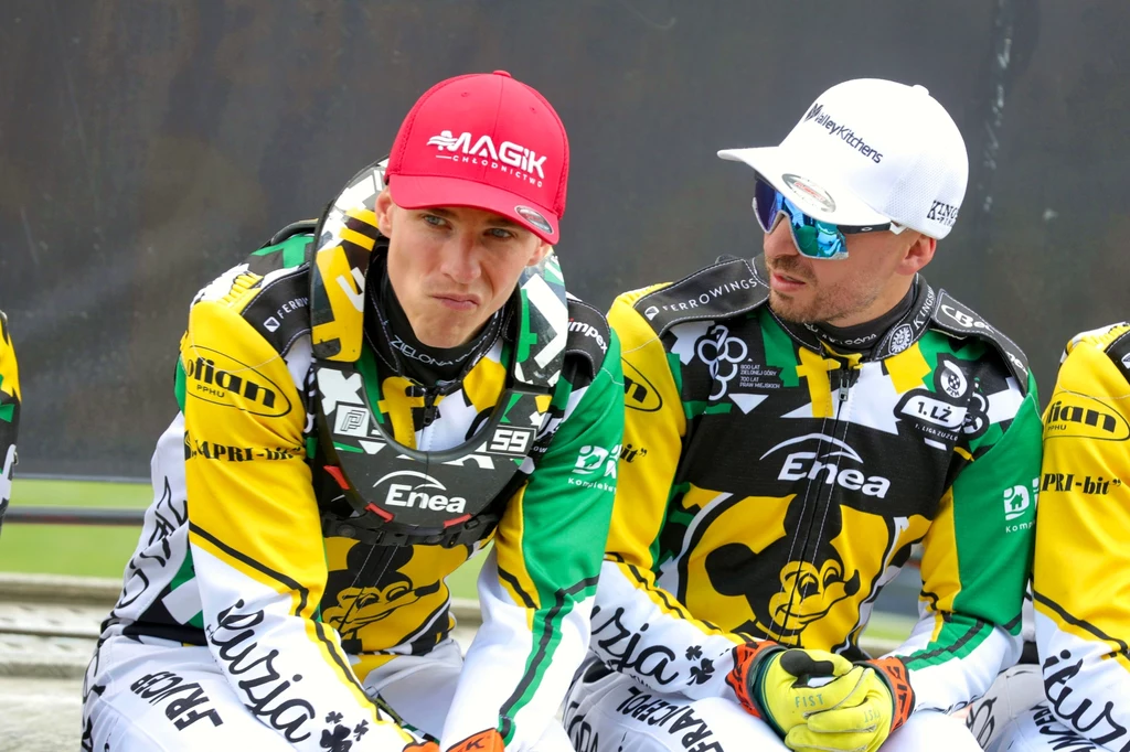Przemysław Pawlicki i Rohan Tungate. Przemysław Pawlicki i Rohan Tungate.