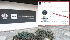 Czy NBP manipuluje danymi? Fot. Adam Burakowski/Reporter, Biuro prasowe NBP/Twitter