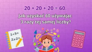 TEST IQ: Podchwytliwa zagadka matematyczna. Rozwiązało ją tylko 2 proc. osób