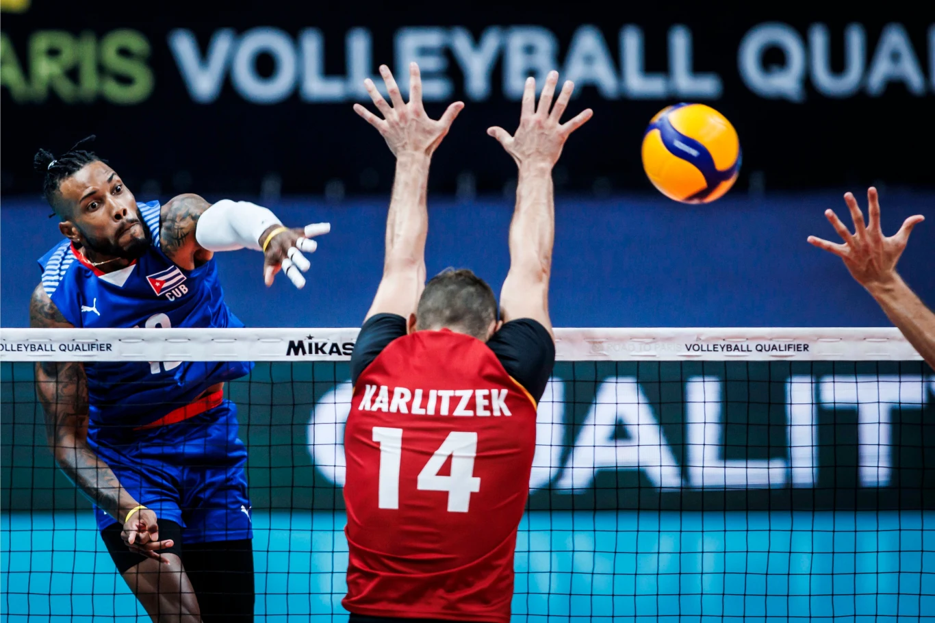 Mecz Kuba - Niemcy w kwalifikacjach olimpijskich