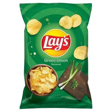 Lay's Chipsy ziemniaczane o smaku zielonej cebulki 160 g - 2