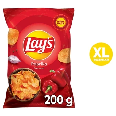 Lay's Chipsy ziemniaczane o smaku papryki 200 g - 0