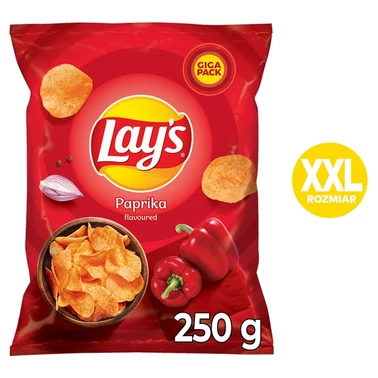 Lay's Chipsy ziemniaczane o smaku papryki 250 g - 0