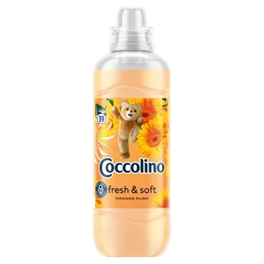 Coccolino Orange Rush Płyn do płukania tkanin koncentrat 975 ml (39 prań) - 0