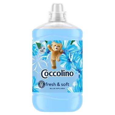 Coccolino Blue Splash Płyn do płukania tkanin koncentrat 1700 ml (68 prań) - 0