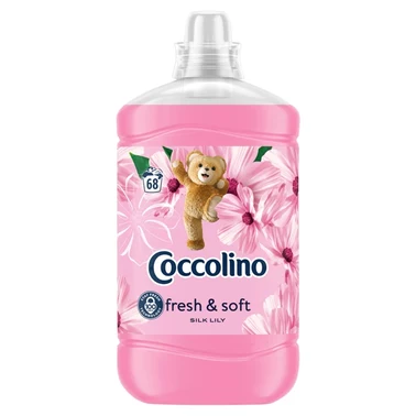 Coccolino Silk Lily Płyn do płukania tkanin koncentrat 1700 ml (68 prań) - 0