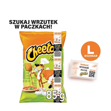 Cheetos Chrupki kukurydziane o smaku pizzy 85 g - 1