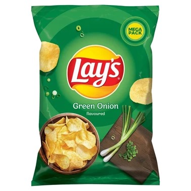 Lay's Chipsy ziemniaczane o smaku zielonej cebulki 200 g - 1